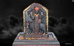 Lord Shani Dev, brother of Goddess Kali and Lord Yama